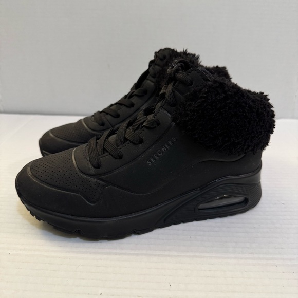 Skechers Uno Stand on Air Memory Foam LaceUp Sneaker Boot - Picture 4 of 8